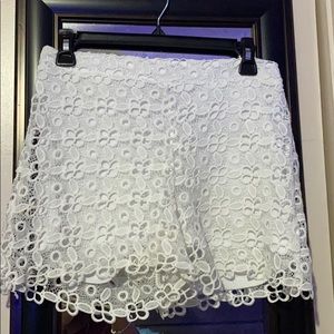 White shorts